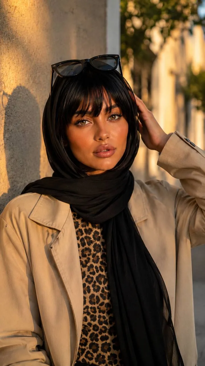 Girls with hijab — Girly AI image prompt