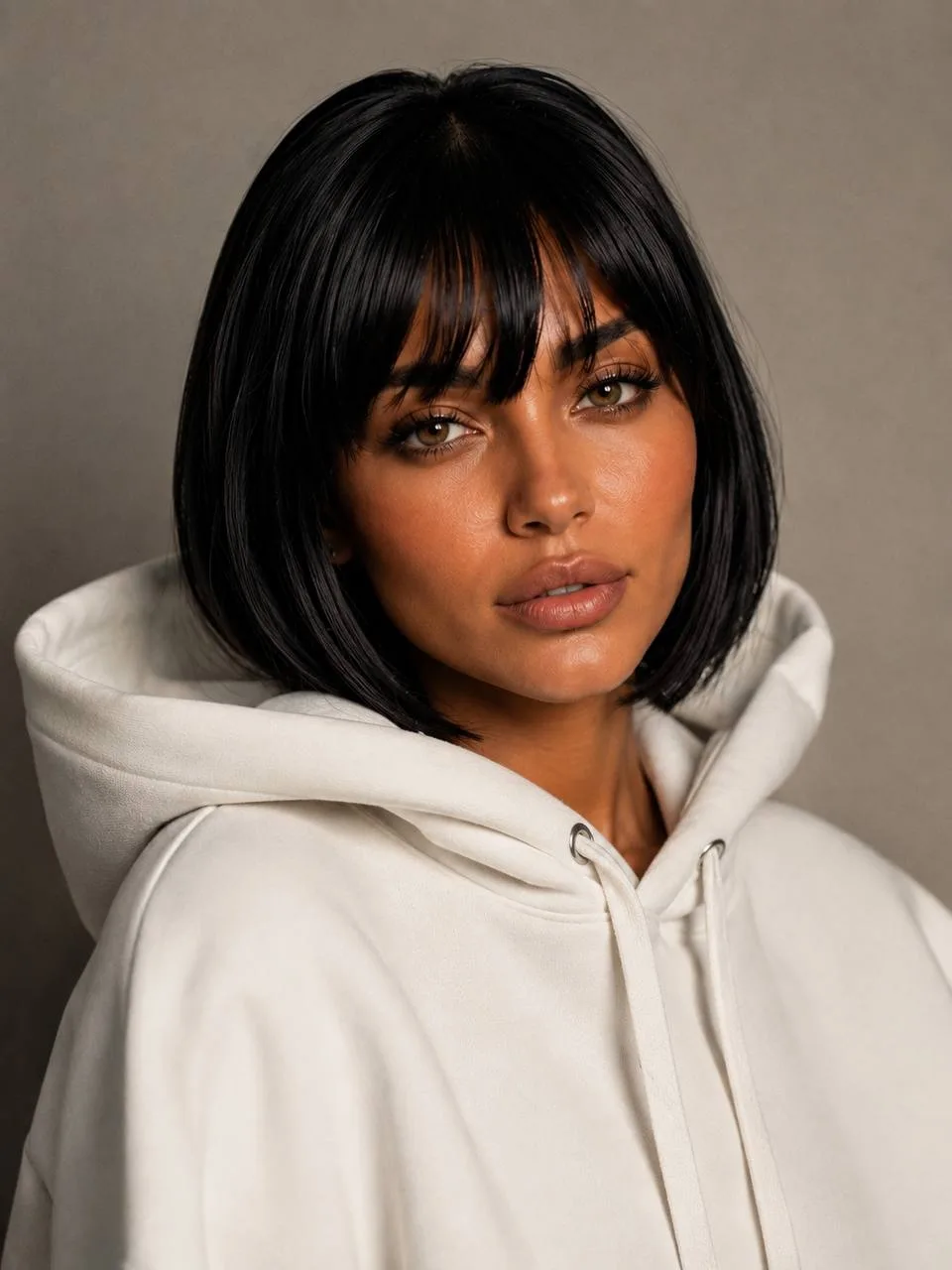 White Sweat Editorial — Girly AI image prompt