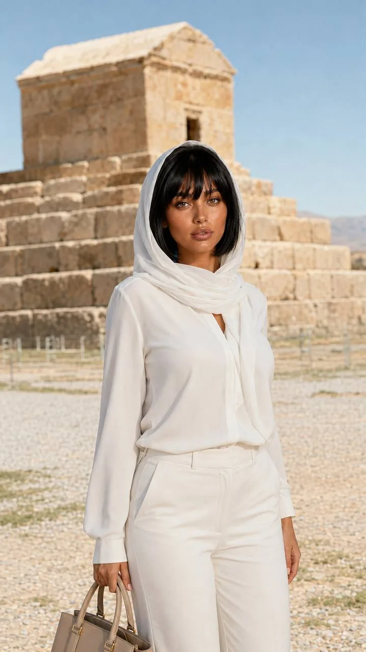 Tomb of Cyrus the Great - Girl — Girly AI image prompt