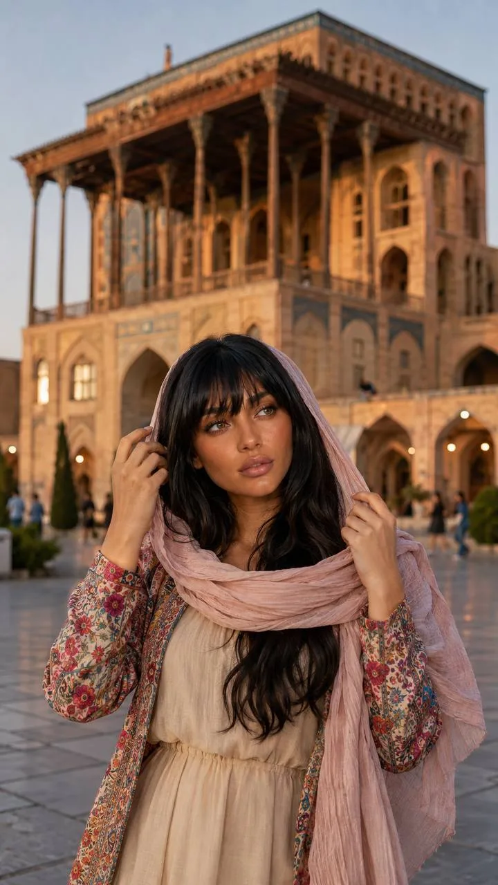 Ali Qapu - Girl — Girly AI image prompt