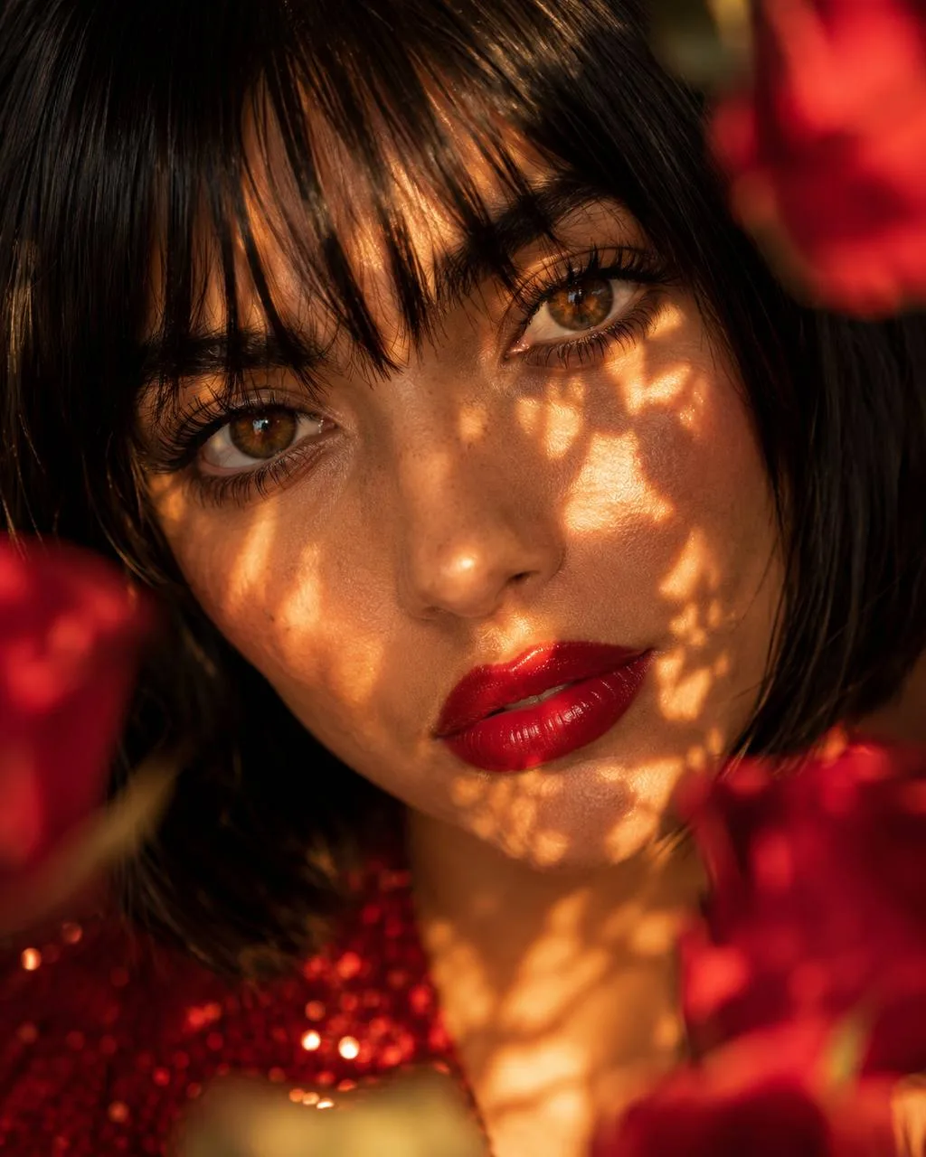 Red Rose — Girly AI image prompt